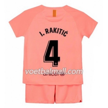 Goedkope FC Barcelona I.Rakitic 4 Kids Third Tenue 2018/19 Goedkope FC Barcelona I.Rakitic 4 Kids Third Tenue 2018/19